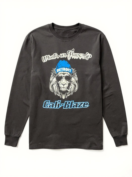 Cali-Blaze “Detroit Flavor” Long Sleeve Tee