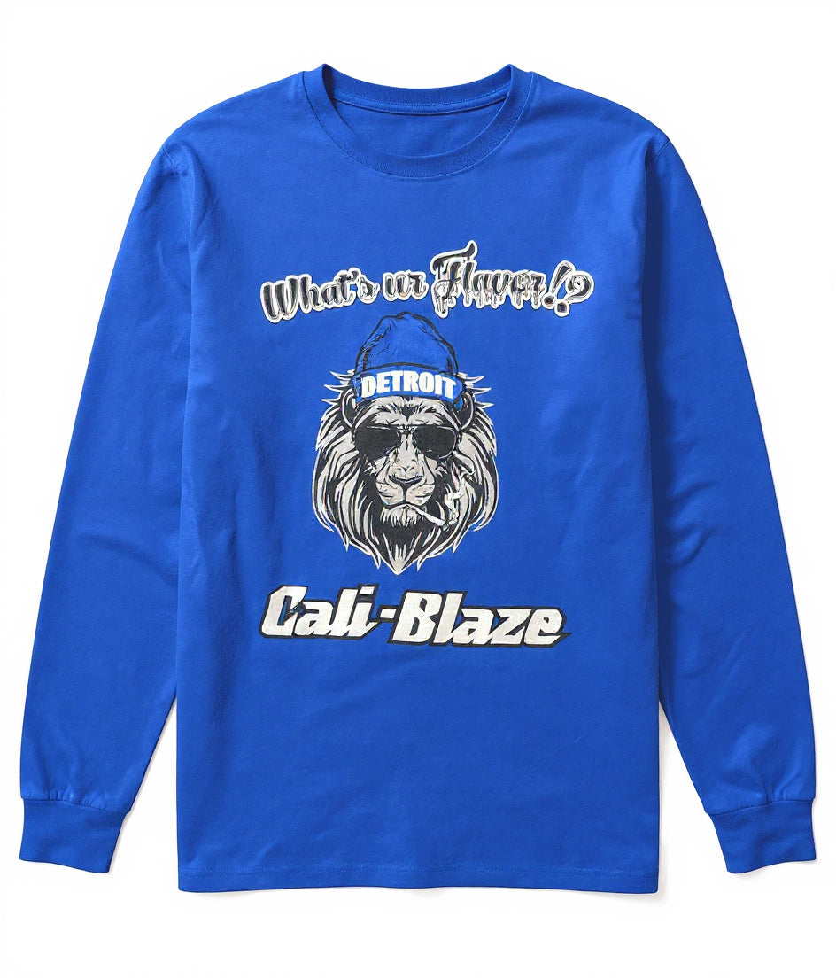 Cali-Blaze “Detroit Flavor” Long Sleeve Tee
