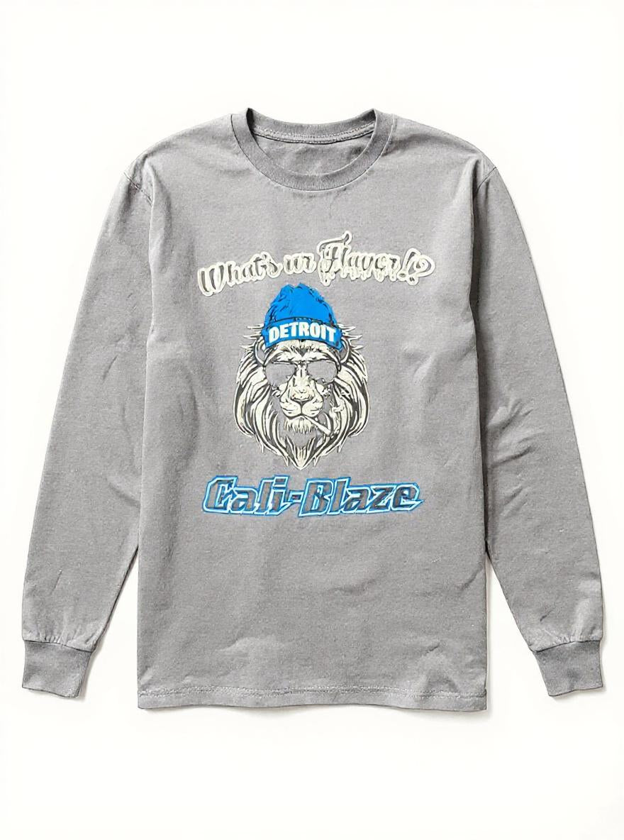 Cali-Blaze “Detroit Flavor” Long Sleeve Tee